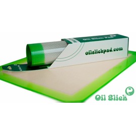 Oil Slick Pad Platinum Cured non-stick Silicone Pad 12x8.5"