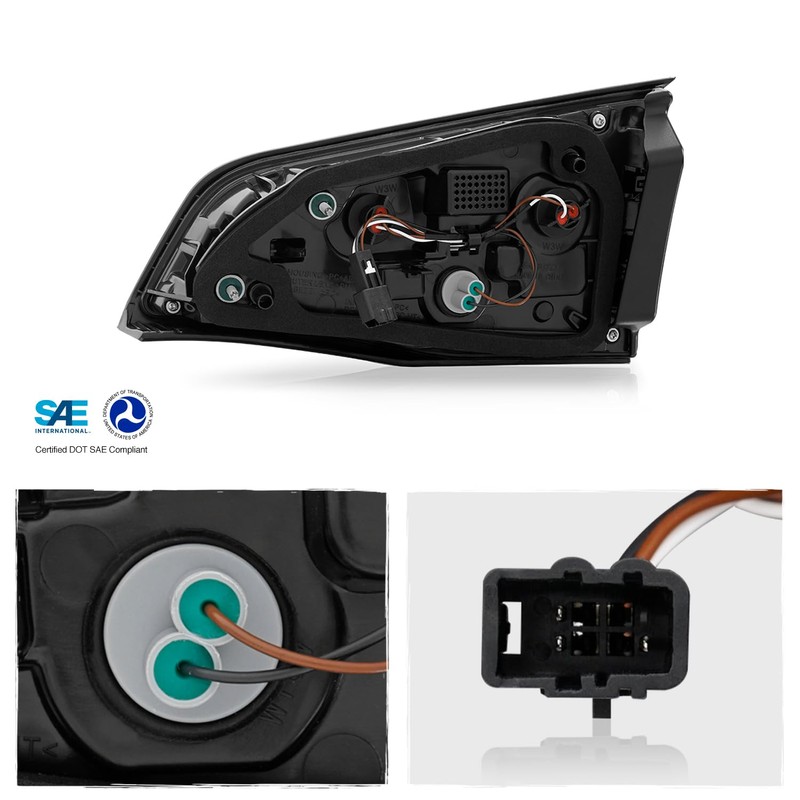 AKKON - Fits 2022 2023 2024 Chevy Equinox [Halogen Type]