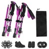 Nordic Walking Poles Women's Hiking Poles Foldable Trekking Poles Hiking
