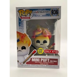 Funko Ghostbusters - Pop No. 936 - Mini Puft on Fire GITD Special Edition