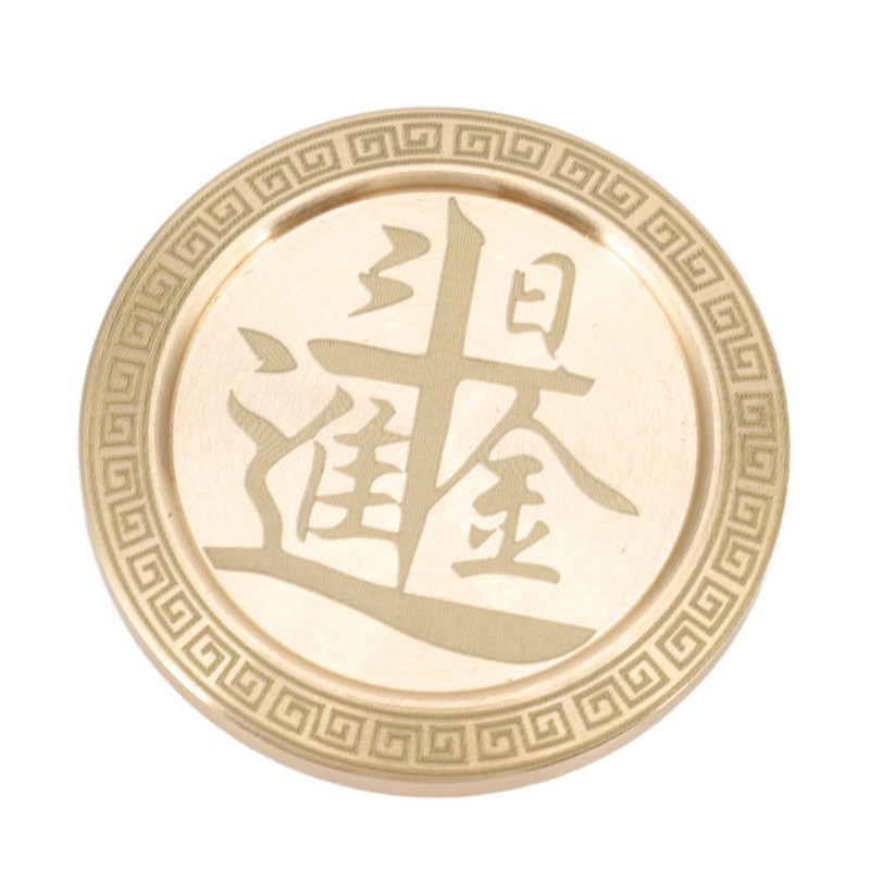 Magnetic Push Slider Stress Relief Round Portable EDC Push Slider