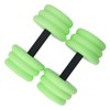 2pcs Floating Dumbbell EVA Thread Design Aquatic Exercise Dumbbell for