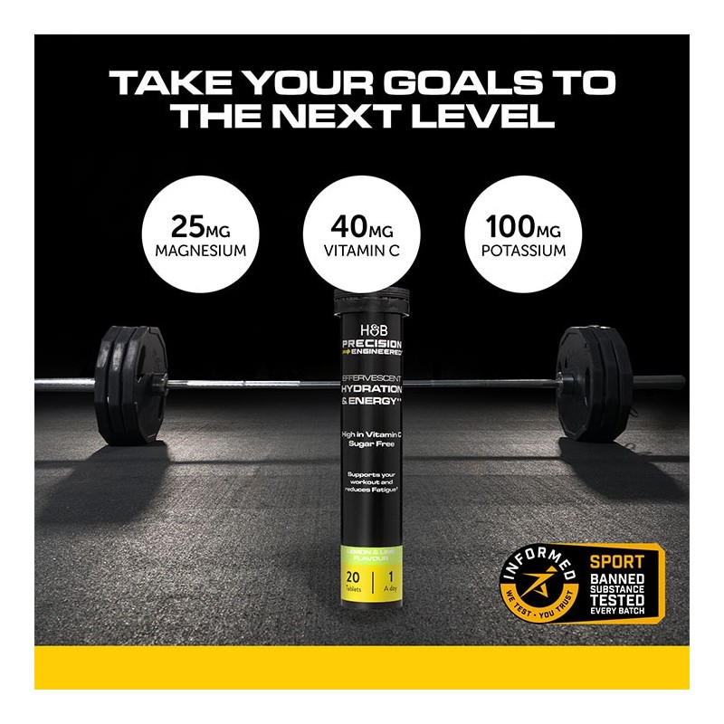 Precision Engineered Hydration & Energy Effervescent