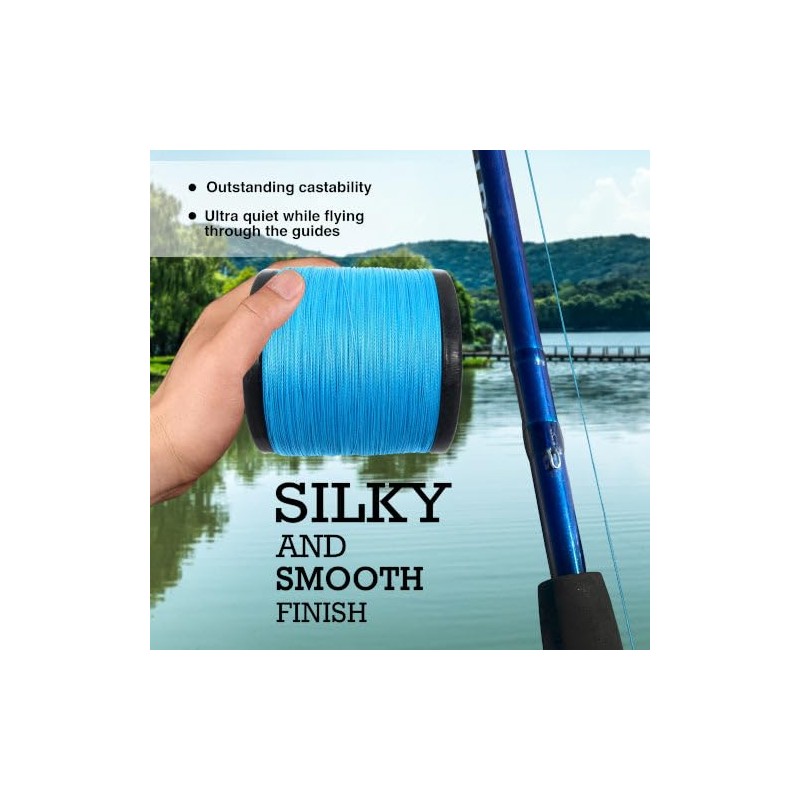 Reaction Tackle Reaction Tackle Braided Fishing Line - 8 Strand