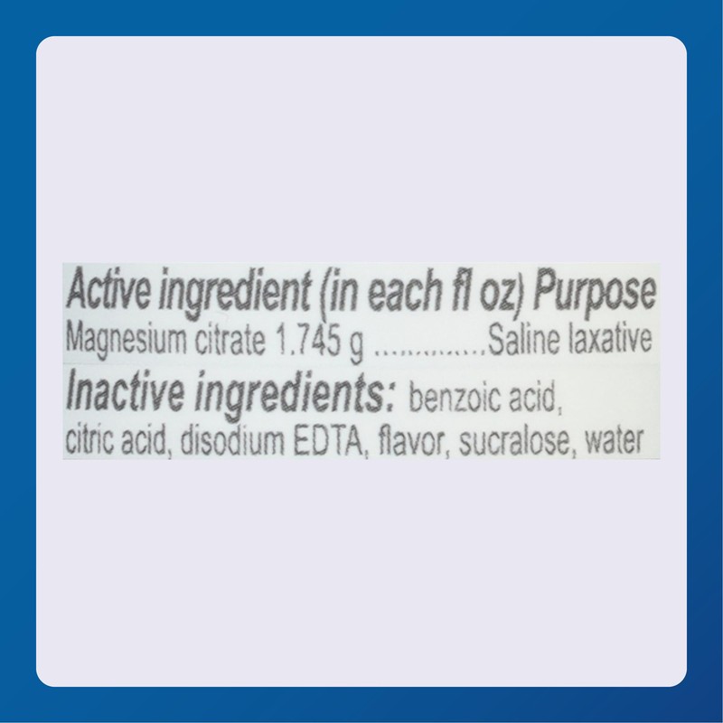 Major Magnesium Citrate Saline Laxative - Helps Relieve Occasional Constipation