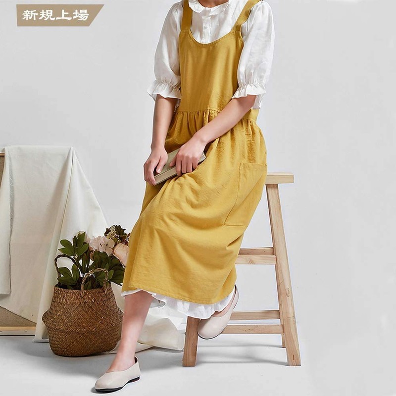 Happyjappy Apron, Fashionable, Easy to Put on and Take Off