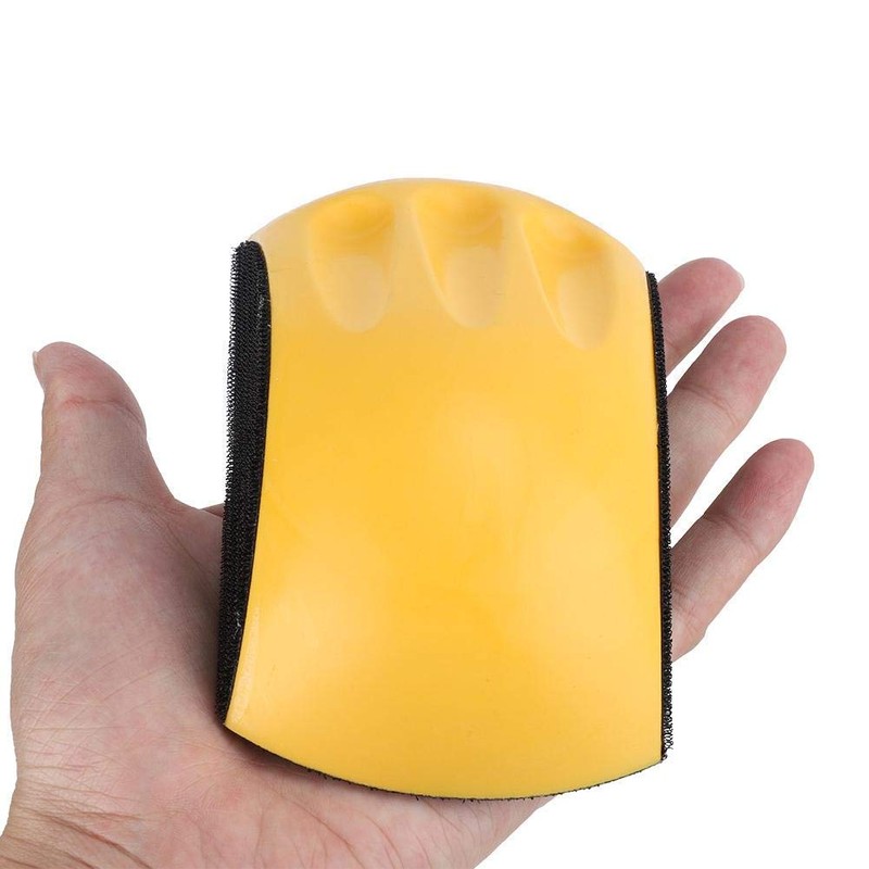 Manual Sanding Block Velcro Hand Sanding Block Polishing Disc 5