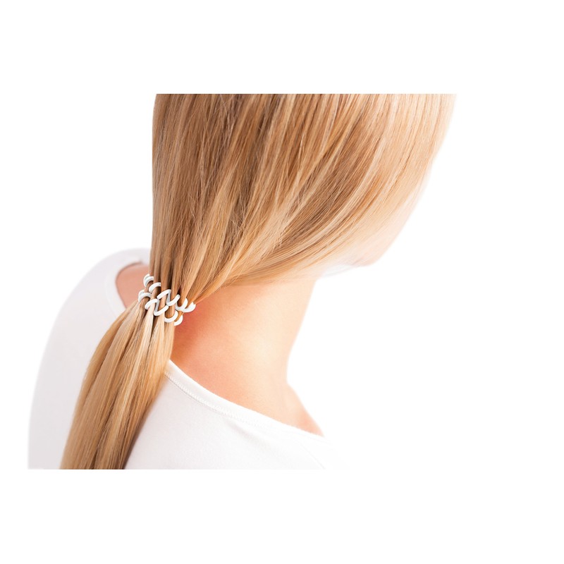 invisibobble mix true black, innocent white, crystal clear, 1er Pack