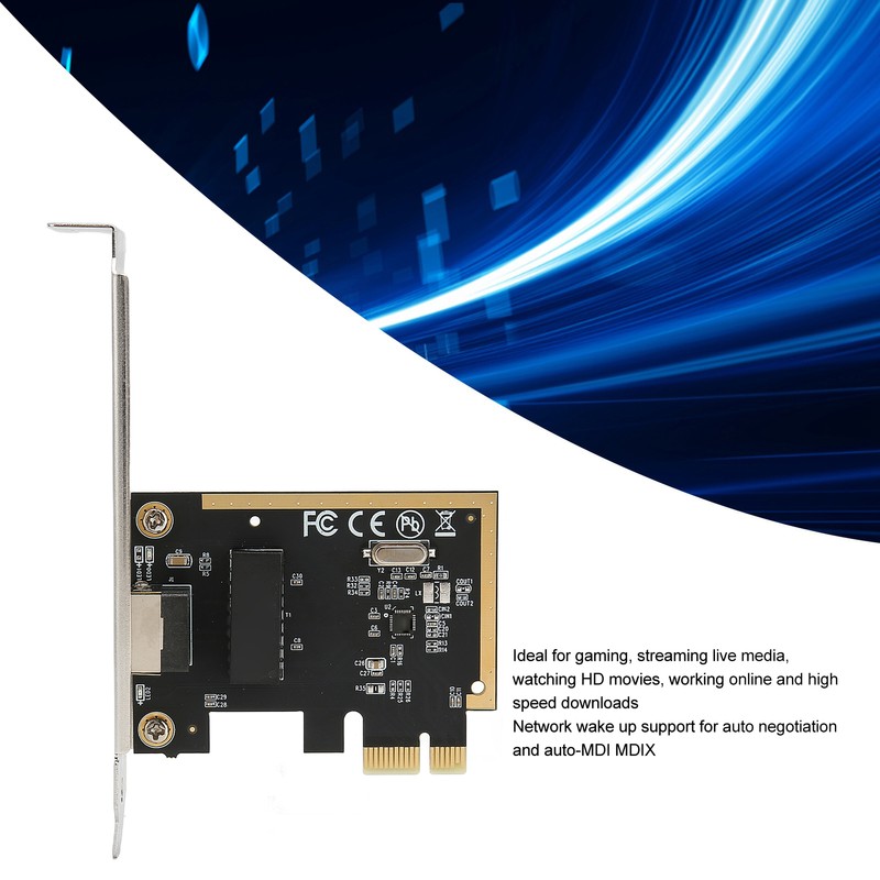 PCI Express 1X Network Card Gigabit Ethernet 10 100 1000Mbps