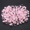 HERCHR Pearl Garland Pink 10 m Table Decoration Wedding, Pearl