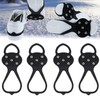 Non Slip Ice Snow Traction Cleats,Ice Gripper Spike with 5