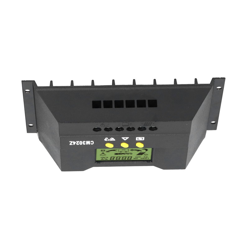 CM3024Z PWM Solar Charge Controller LCD Display Solar Panel Intelligent