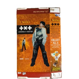 General Mills HONEY NUT CHEERIOS CEREAL K-POP TXT TOMORROW X TOGETHER 18.8oz BOX ONLY!!