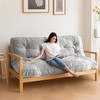 MAXYOYO 6" Futon Mattress Full Size, Velvet Thick Futons Sofa
