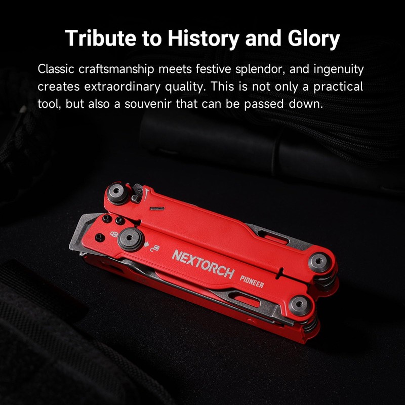 NEXTORCH PIONEER MT20 14-IN-1 Multi-tools Full-Size,Versatile Multi-tool Set with Scissors