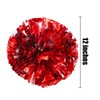 TTSAM 4 Pack (2 Pair) Metallic Foil Cheerleader Pom Poms