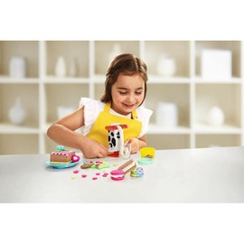 Play Doh Kitchen Creations - Leche y Galletas - Juego con 6 Colores no tóxicos Incluyendo chispas