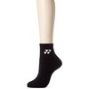 Yonex 29122 Women's Tennis Badminton Socks, black (007)