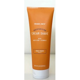 Trader Joe's 2 Pack Trader Joe's Honey Mango Moisturizing Cream Shave Shaving Lotion 8oz NEW