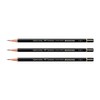 Tombow Set of 3 paper pencils mono 100 héxagonal lead