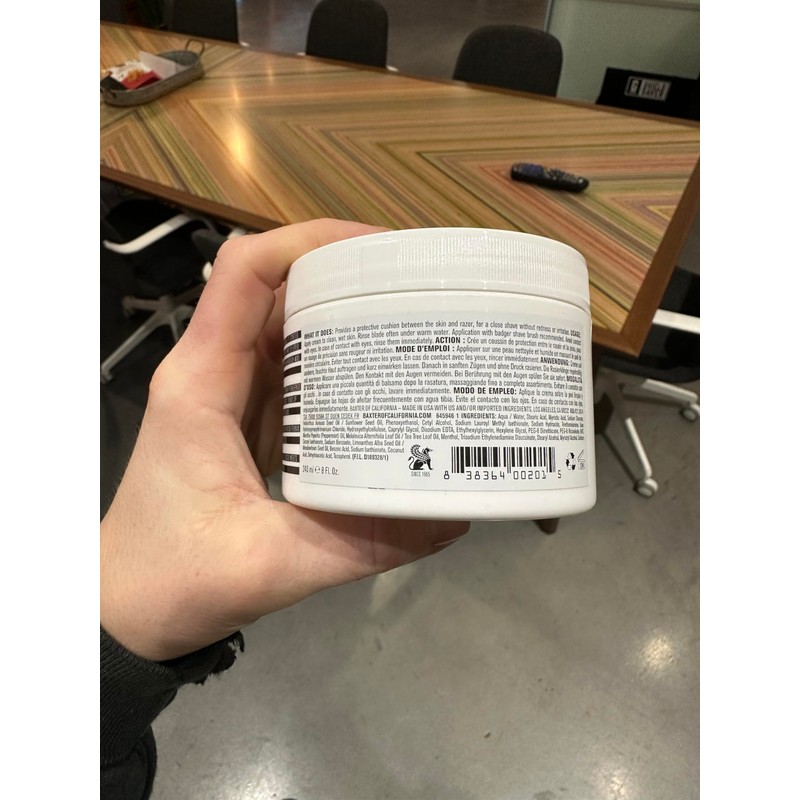 Baxter of California Formula for super smooth shave