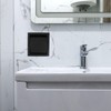 Uonlytech Stainless Steel Toilet Paper Holder Embedded Roll Tissue Rack