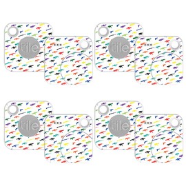 MightySkins Skin Compatible with Tile Mate w/Replaceable Battery (2018) - Fun Guns | Protective, Durable, and Unique Vinyl wrap Cover | Easy to Apply, Remove, and Change Styles | Made in The USA