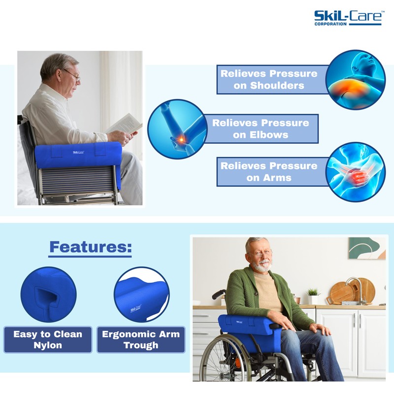 Skil-Care EZ On Lateral Support with Nylon Cover - Foam