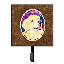 Caroline's Treasures SS8753SH4 Golden Retriever Leash Holder or Key Hook, 7Hx4.25W, Multicolor