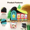 YOHOOLYO Toy Storage Organizer for Kids, Large Sturdy Flip-Top Toy