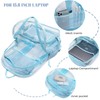 MIRLEWAIY Clear Backpack See Through Book Bag Heavy Duty School