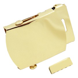 Build A Belt Classic Gold Slider 1.25" Wide Buckle