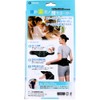 Lower back is easy! Lumbar supporter for telework L size,