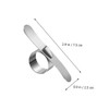 LIFKOME 1Set Stainless Steel Citrus Peelers Ergonomic Orange Peeler Tools