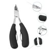 WOONEKY Professional Precision Pedicure Tool Curved Toenail Nipper Durable Stainless
