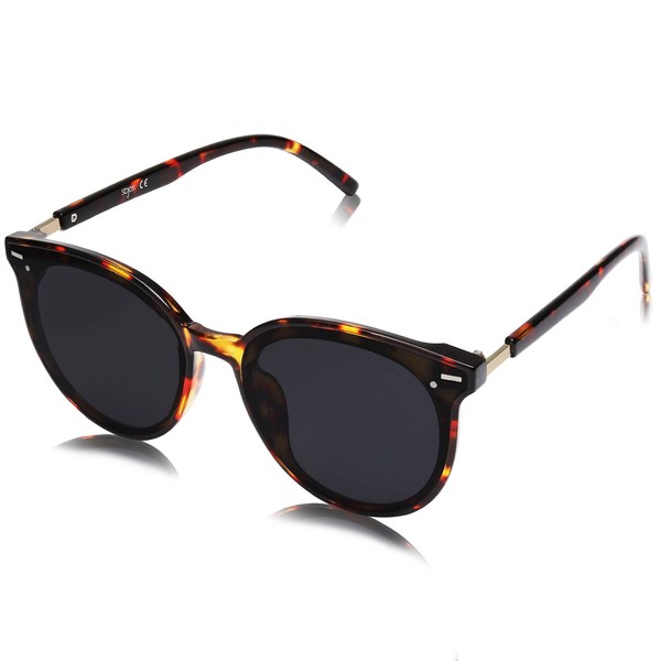 SojoS Classic Retro Round Sunglasses for Women and Men Big