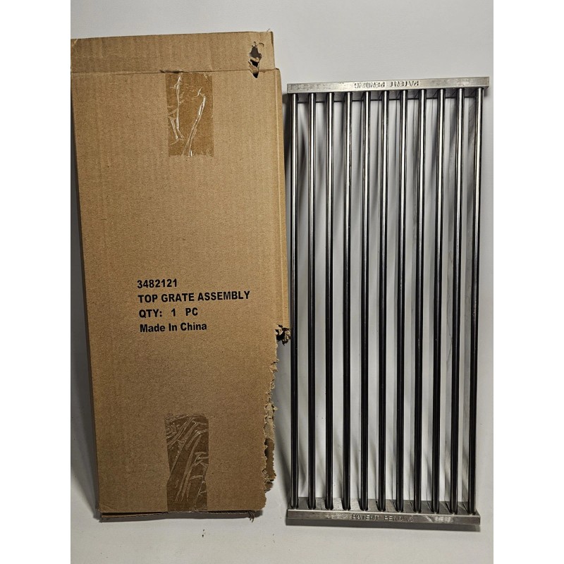 Charbroil 3482121 Stainless Steel Top Tray Grill Grate Assembly Char-Broil