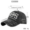 JoyFusion Retro Unique Baseball Cap with Brim, 1985 Cotton, UV