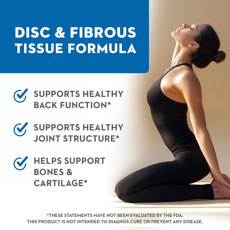 Vitaminerals 117 Distex™ Spinal Disc Support | Bromelain | Turmeric