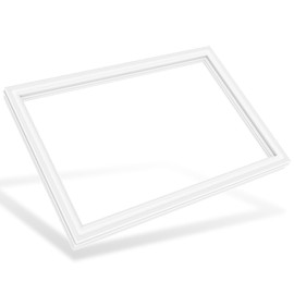 Upgraded 31.38"x20.47" WP61004009 Refrigerator Freezer Door Gasket Replacement Compatible with GE,Amana,Crosley and Maytag Freezer Door Seal Replaces 665863 AP6010013 PS11743189 EAP11743189 White