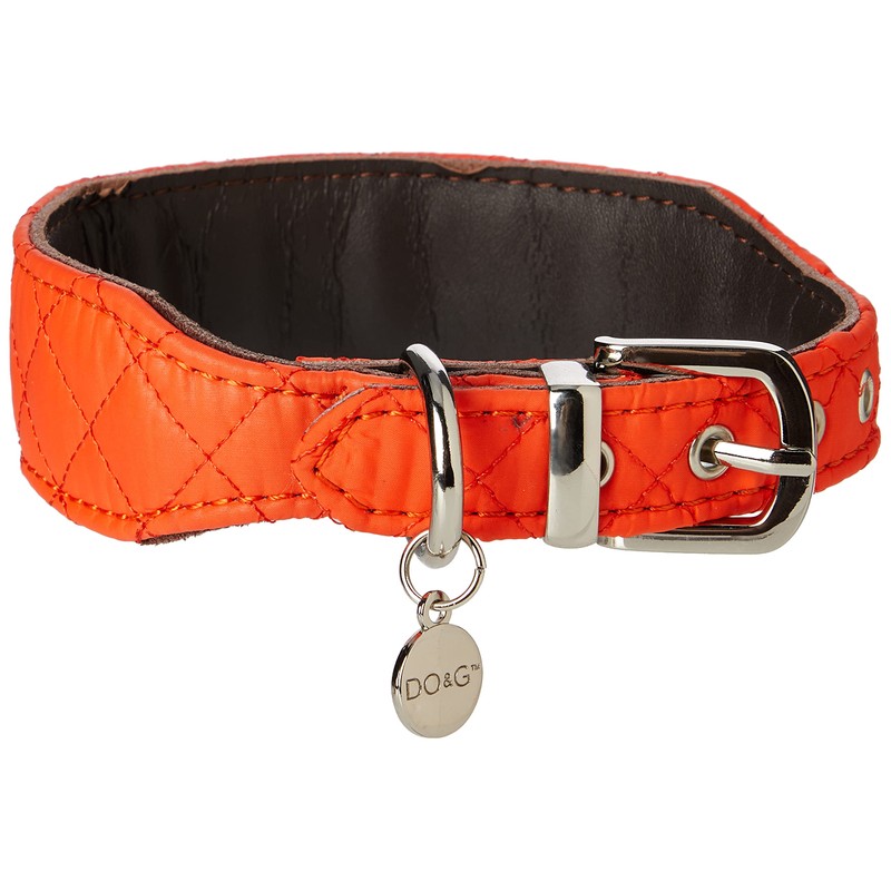 DO&G Silk Expressions Leather and Dog Collar, Pink