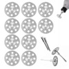 YJRUNFU Round Hole Mini Diamond Cutter, Round Hole Mini Diamond