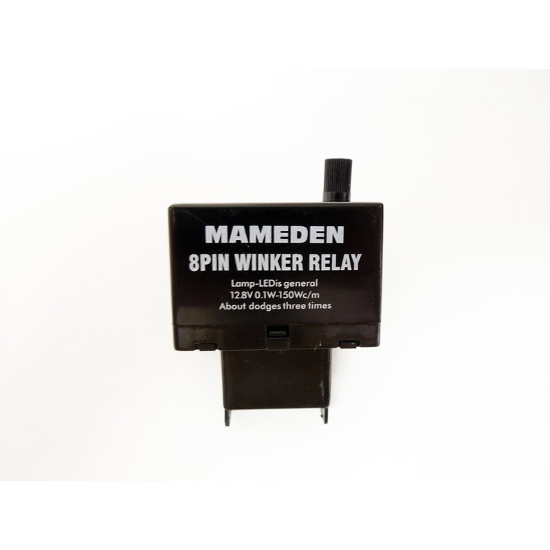 MAMEDEN Turn Signal Relay, 8 Pin High Fla Prevention, Resistor,