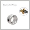 5/16"(8mm) Bore Shaft Collars,Solid Steel Style Zinc Plated Set Screw