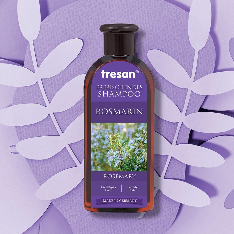 Tresan Rosemary Refreshing Shampoo for Oily Hair - Nourishing Volumising