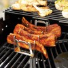 Kebab Rack Stainless Steel Shish Kebab Skewers Rack Universal Barbecue