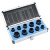 Nut Twister, Nut Extractor Socket, Socket Set, Remove Crushed Bolts,