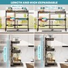 ADBIU Over The Sink Dish Drying Rack (Expandable Height and