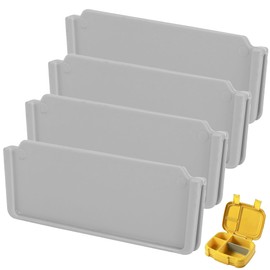 VIKOS Products (4-Pack Lunch Box Replacement Insert Divider for Fresh Pop and Modern Models Lunch Box Tray Divider for Adult Bento Lunch Box Dishwasher-Safe Tray Divider for Lunch Box