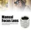 35mm 2/3 Manual Focus Lens F1.7 Large Aperture Fixed Focus